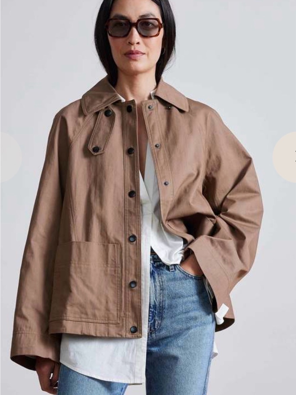 Apiece Apart Franke Swing Jacket - Picture 8 of 10